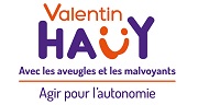 Association Valentin Haüy, Au service des aveugles et des malvoyants (Logo)